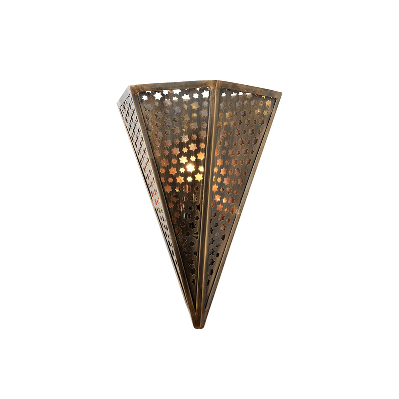 Martyn Lawrence Bullard Star Of The East 10.25 Inch Wall Sconce by Corbett Lighting