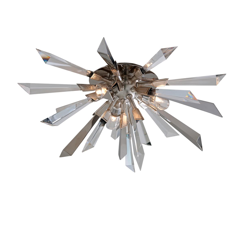 Inertia 24 Inch Flush Mount by Corbett Lighting