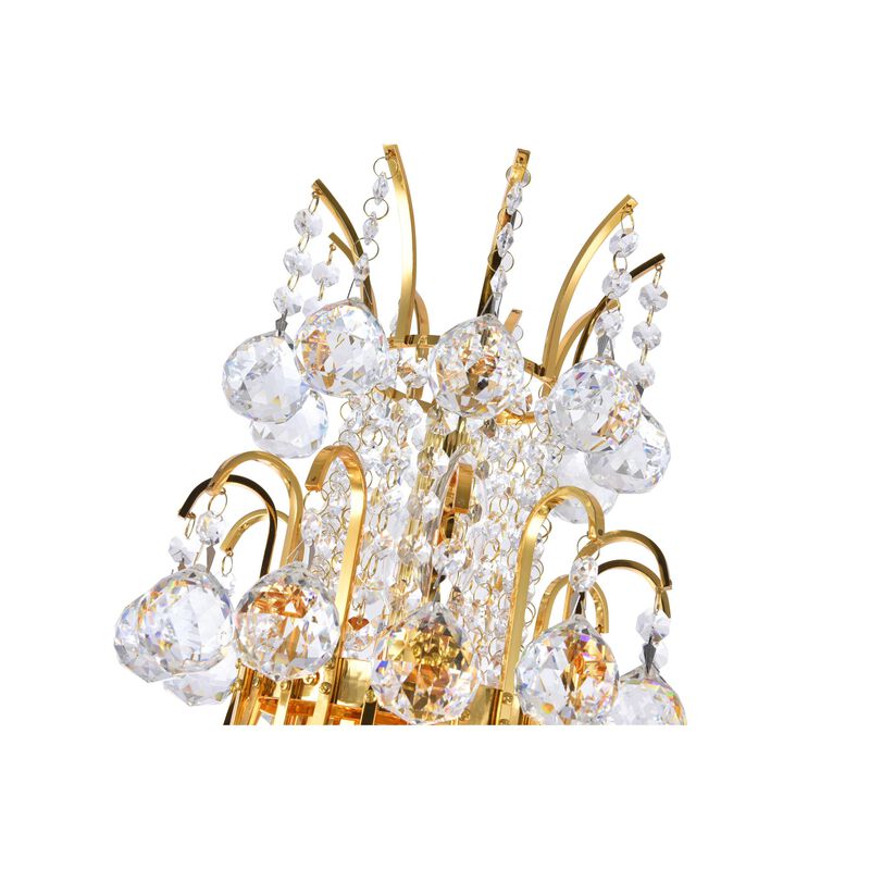 Princess 20 Inch 8 Light Mini Chandelier by CWI Lighting