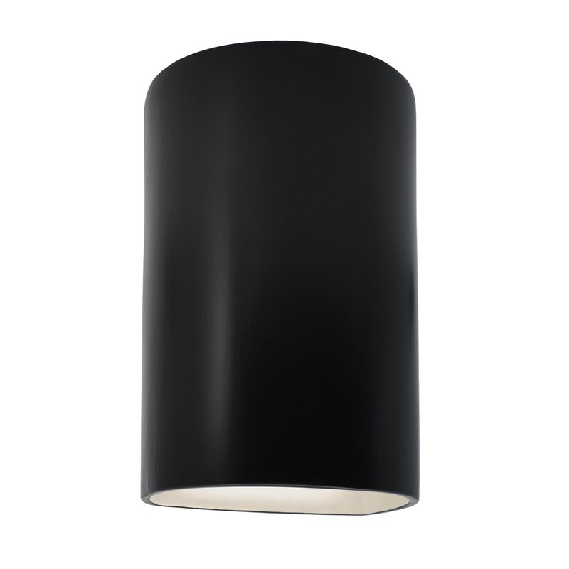 Ambiance 9 Inch Tall Outdoor Wall Light by Justice Design Group