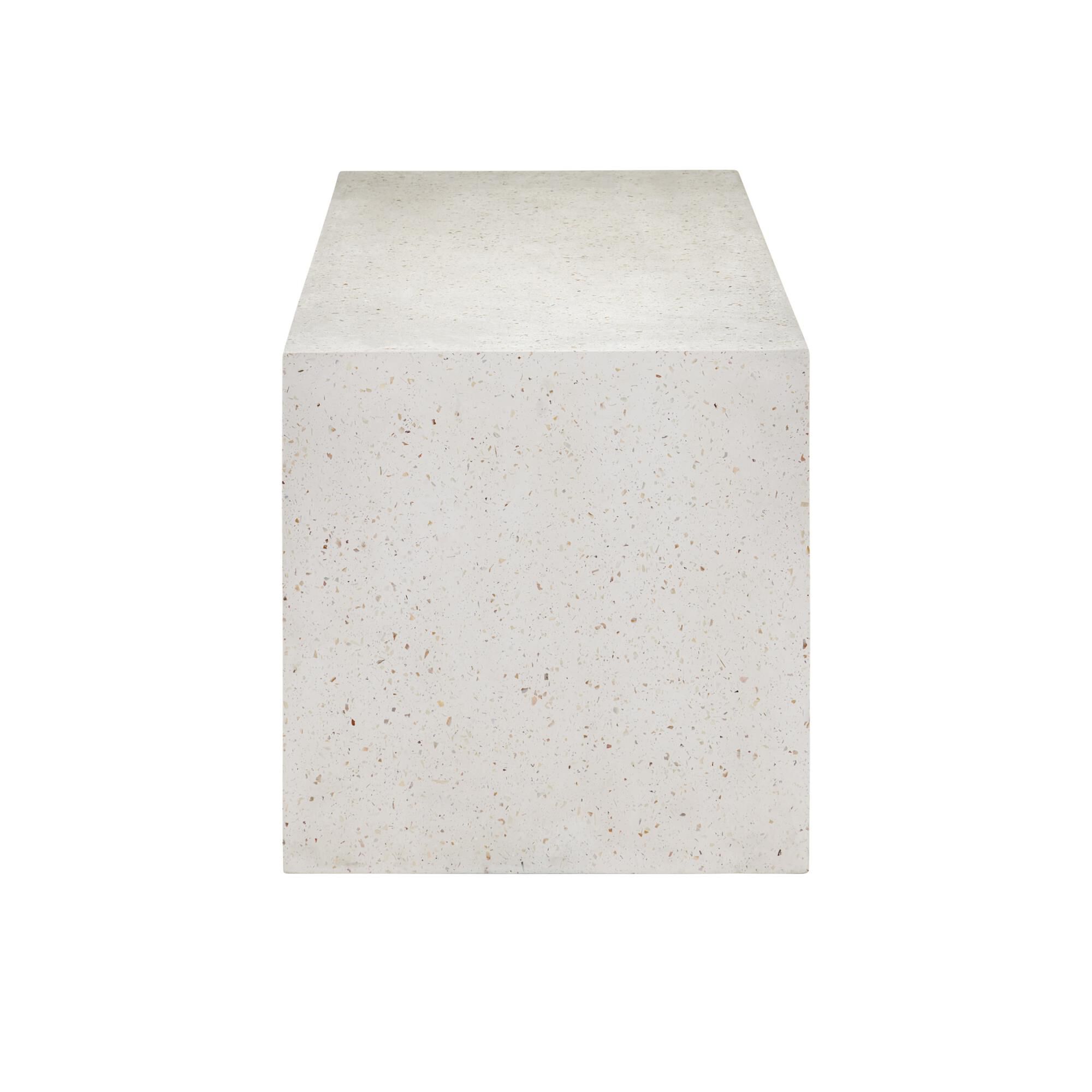 Shown in Ivory Terrazzo finish