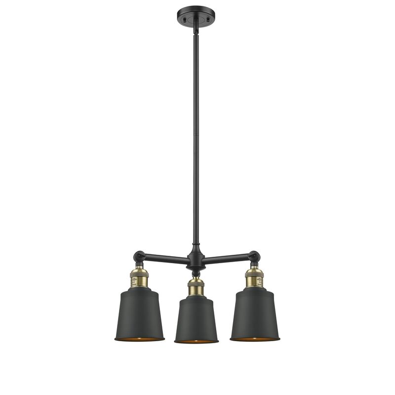 Bruno Marashlian Bare Bulb 15 Inch 3 Light Mini Chandelier by Innovations Lighting