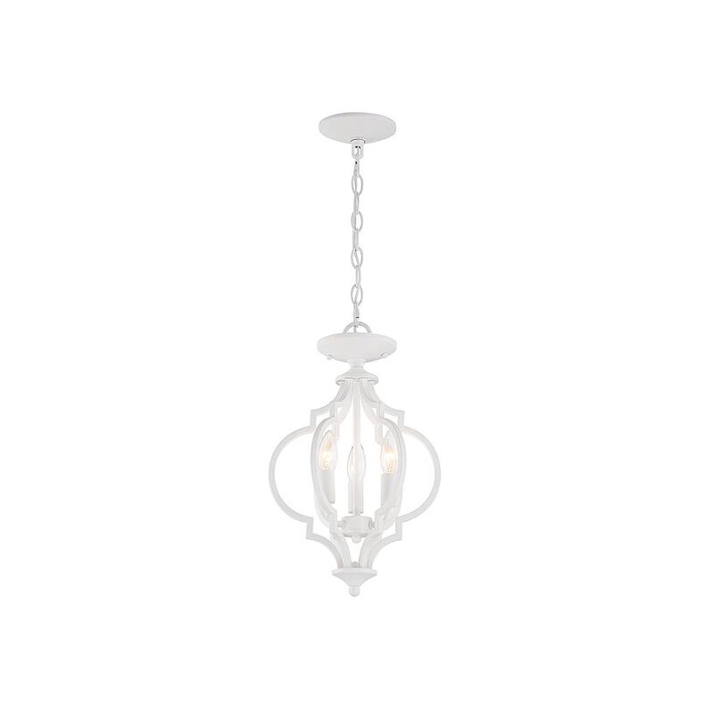 11 Inch LED Cage Pendant by Meridian Lighting