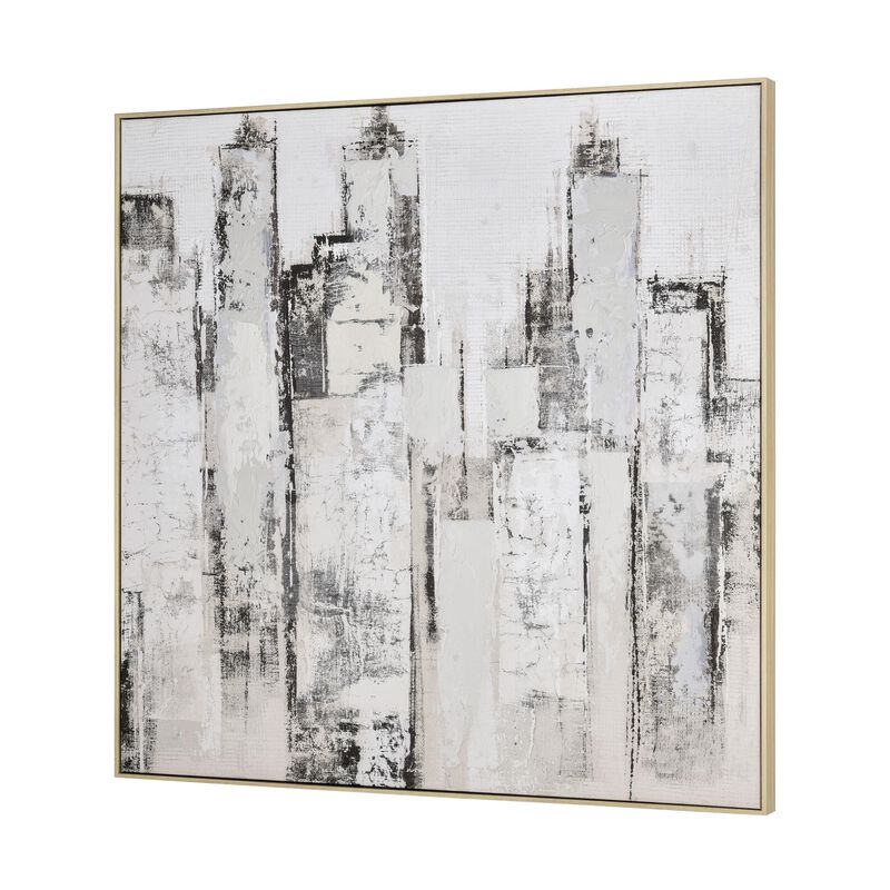 Urban Mist Abstract Alternative Wall Art by ELK Home