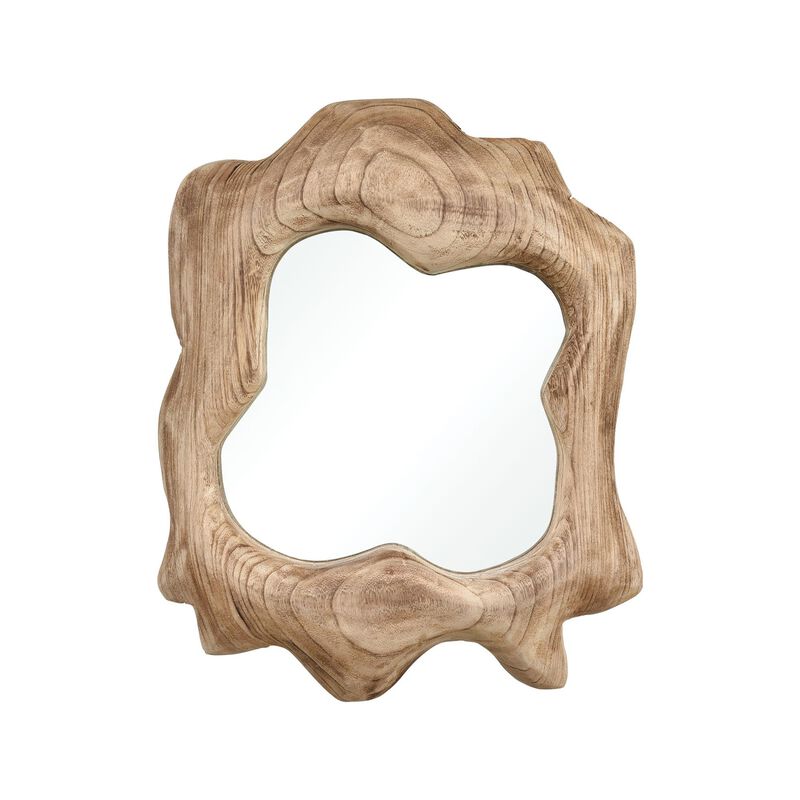 Land to Air Mirror in Natural with Grey Wash Decorative Mirrors by ELK Home