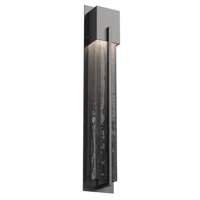 Hammerton Studio Square Glass 28 Inch Tall Outdoor Wall Light