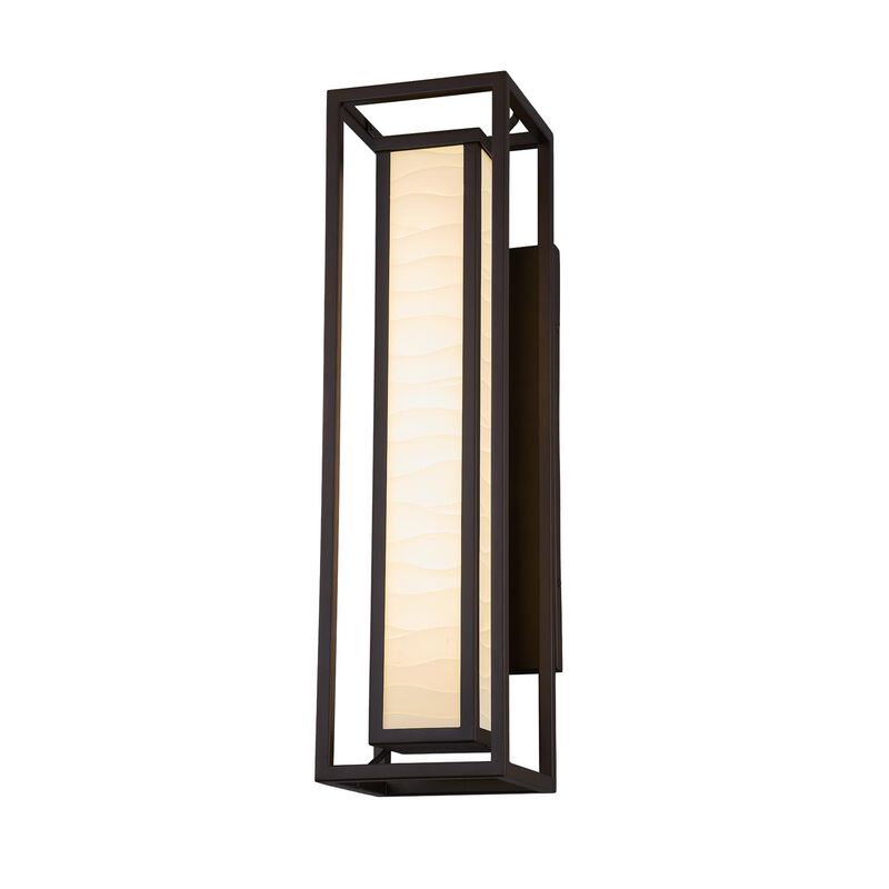 Porcelina 24 Inch Tall 2 Light LED Outdoor Wall Light by Justice Design Group