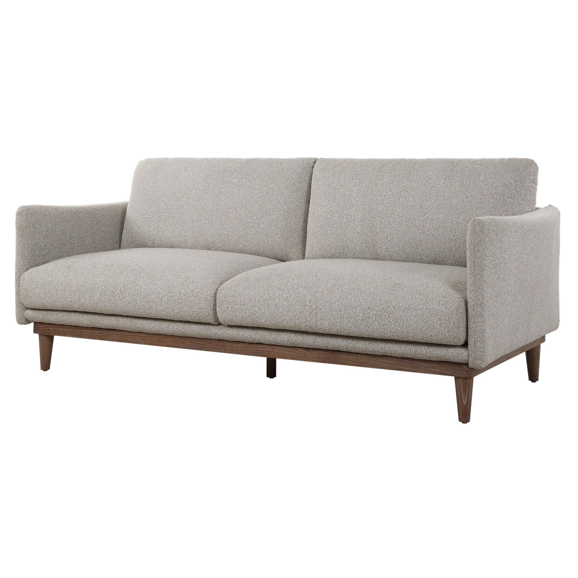 Shown in Relax In The Sink-In Comfort Of The Freefall Sofa. Featuring Clean Modern Lines And Resting On A Sol finish