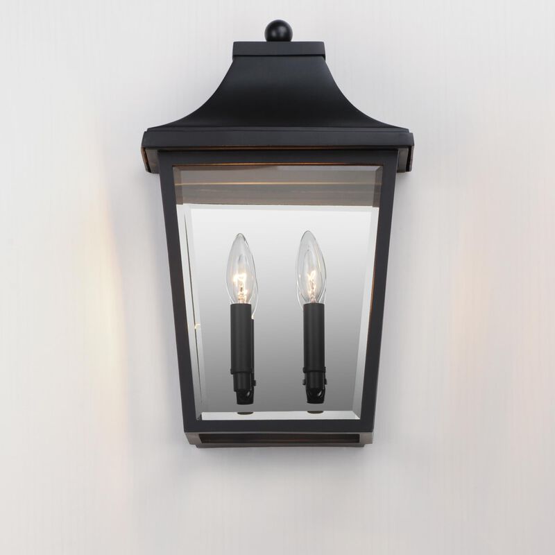 Sutton Place 17 Inch Tall 2 Light Outdoor Wall Light by Maxim Lighting