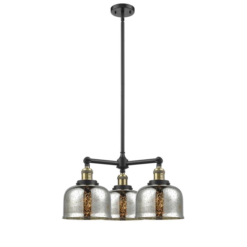 Bruno Marashlian Bare Bulb 15 Inch 3 Light Mini Chandelier by Innovations Lighting