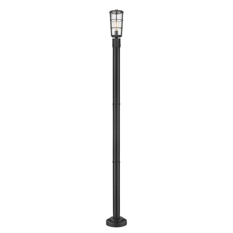 Z-Lite Helix 88 Inch Outdoor Post