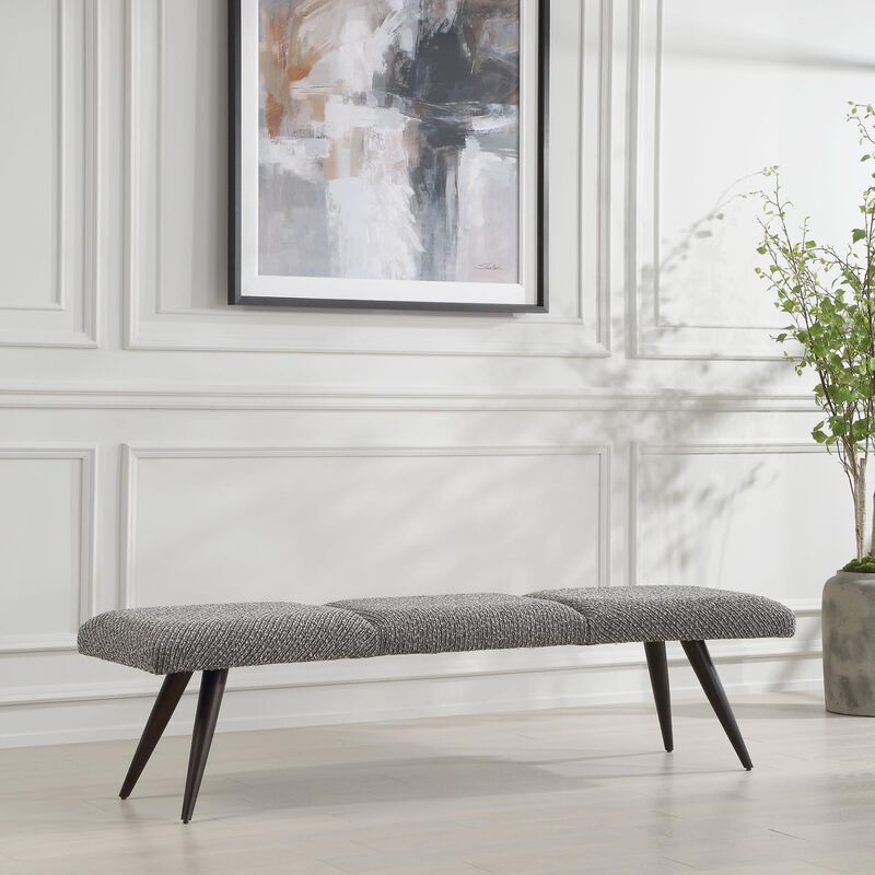 Matthew Williams Bowtie Bench by Uttermost