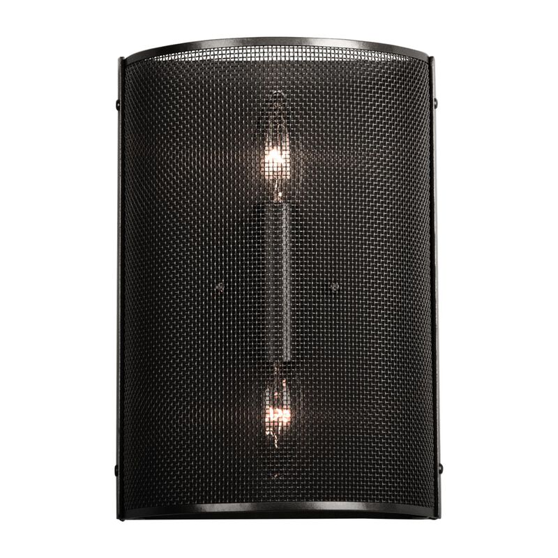 Uptown Mesh 11 Inch Wall Sconce by Hammerton Studio