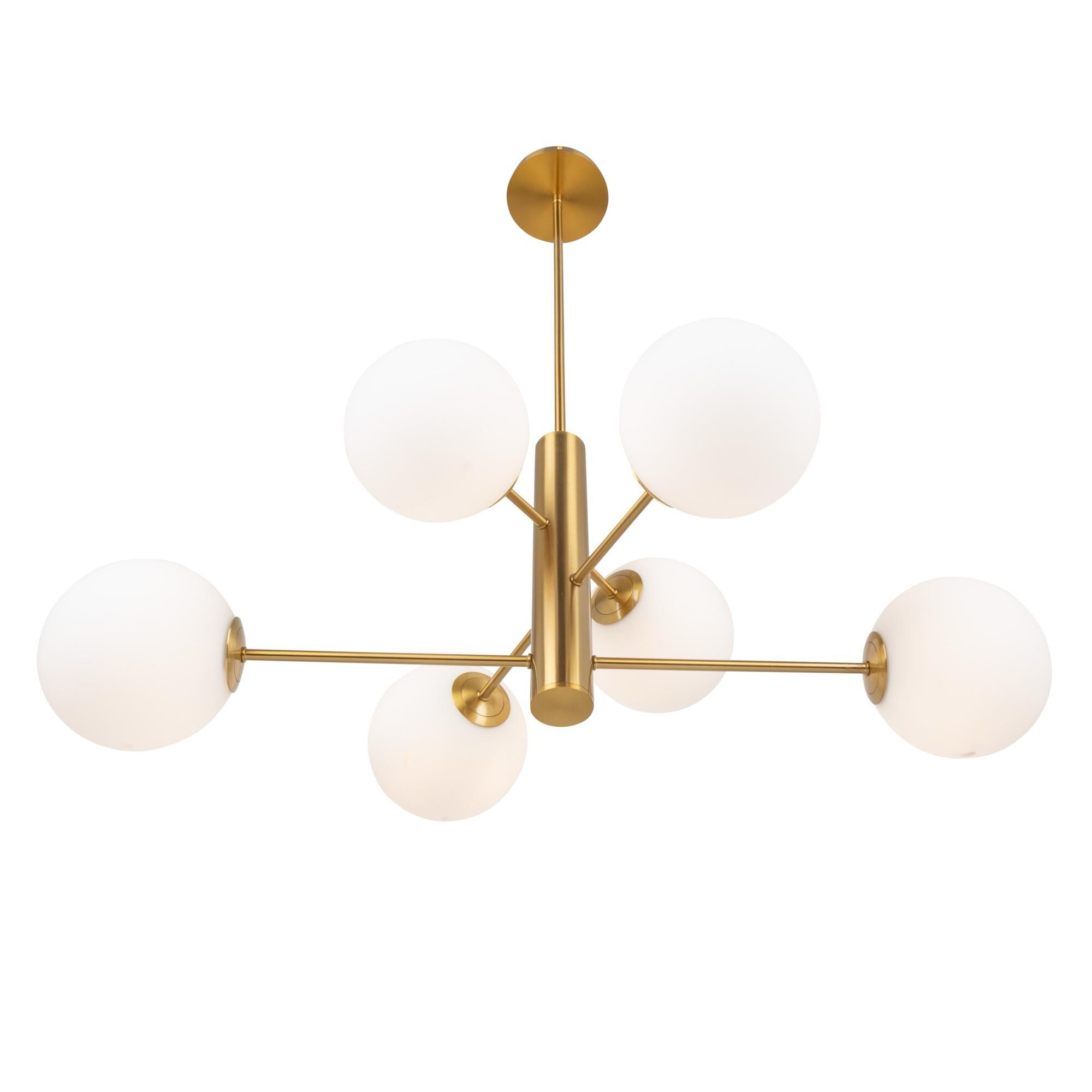 Aurelia 31 Inch 6 Light Chandelier by Artcraft