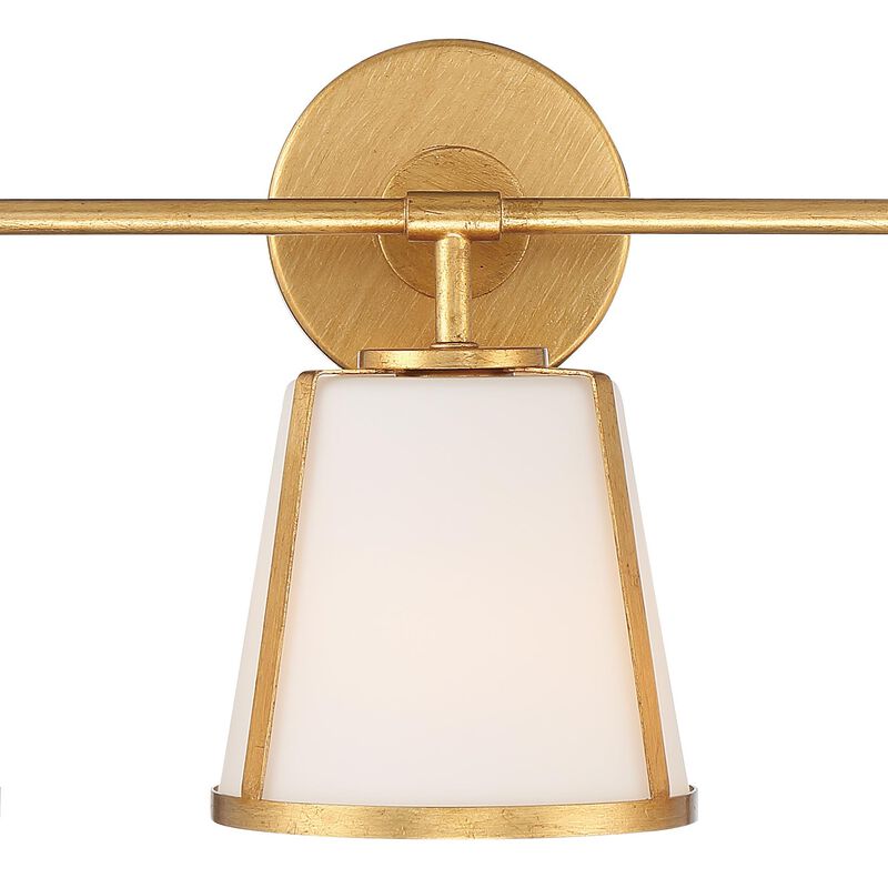 Fulton 3 Light Bath Vanity Light by Crystorama