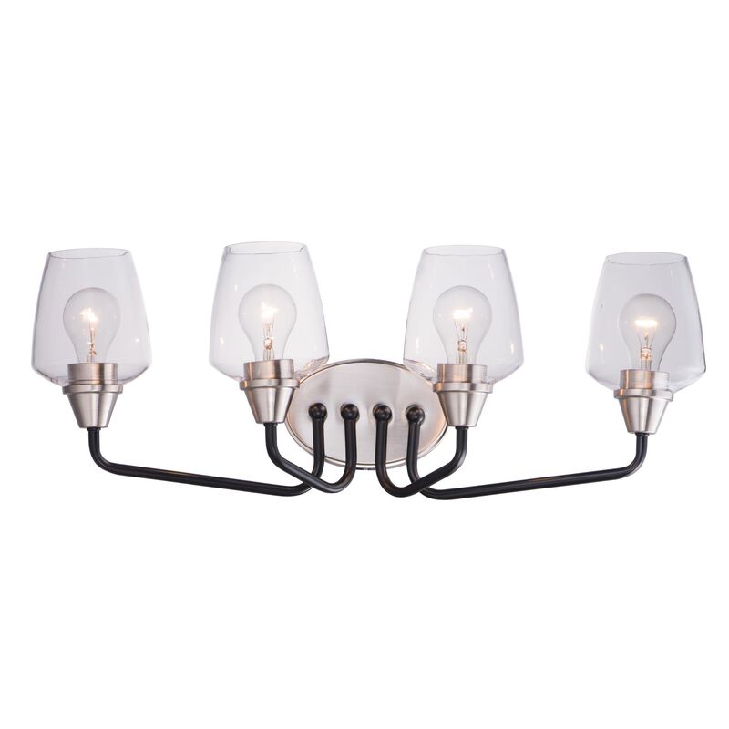 Goblet 26 Inch 4 Light Bath Vanity Light by Maxim Lighting