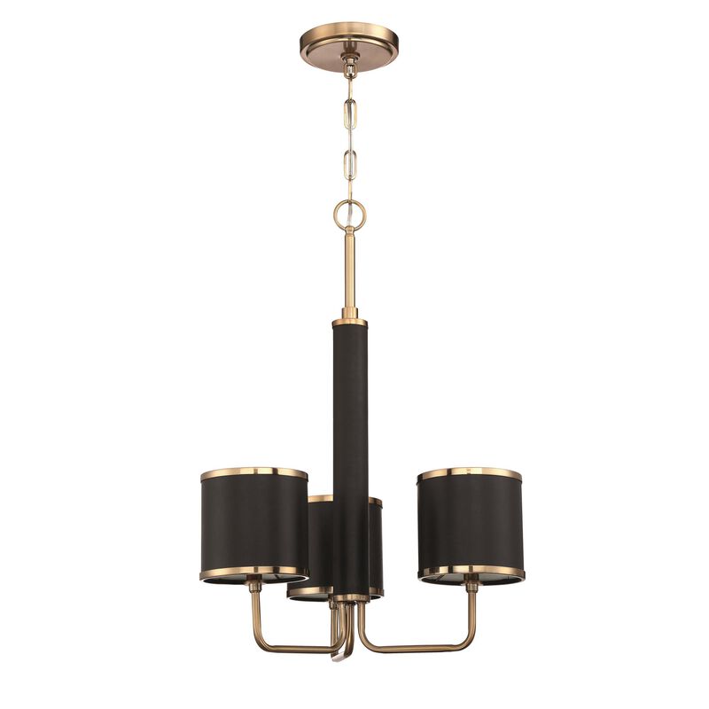 Quinn 23 Inch 3 Light Chandelier by Craftmade