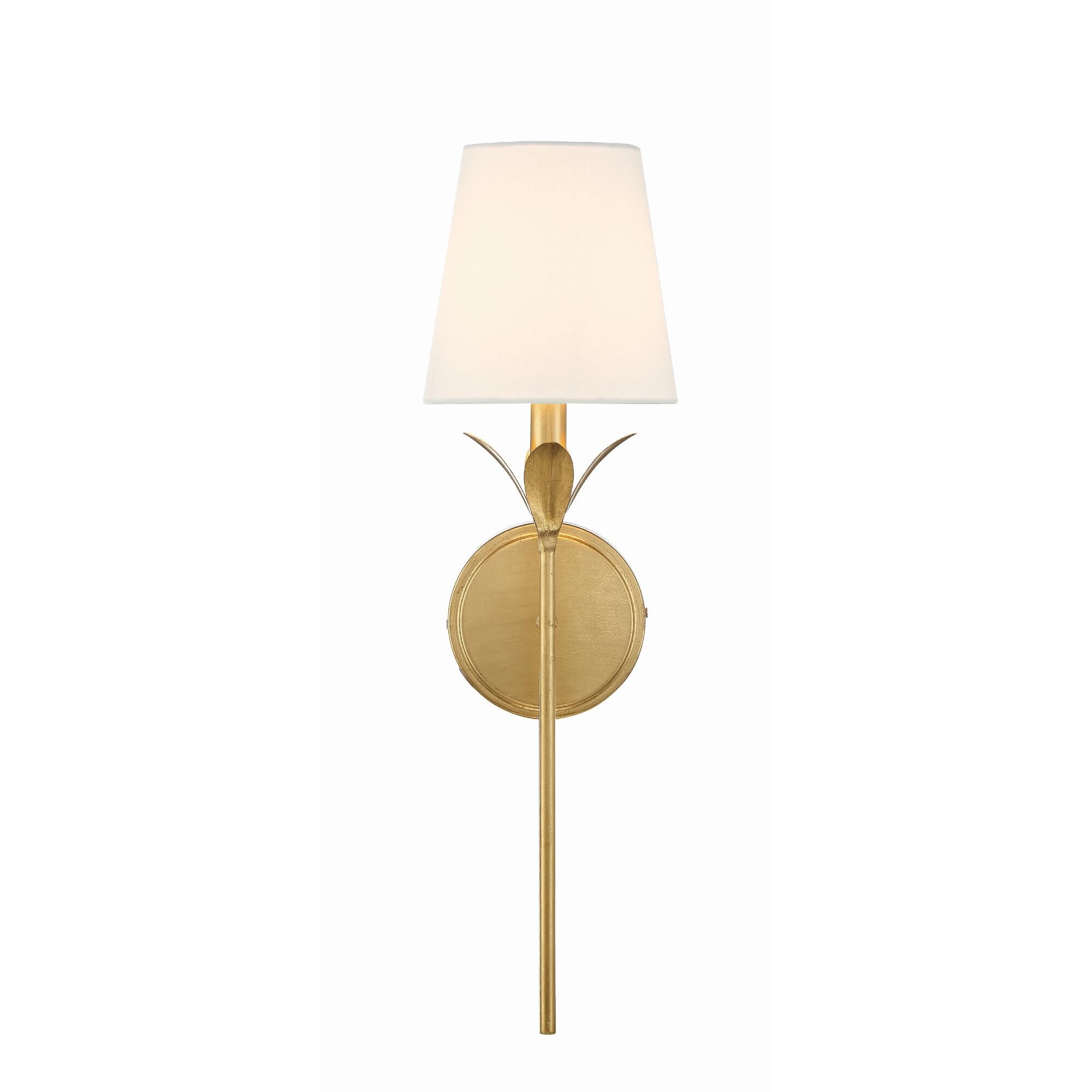 Shown in Antique Gold finish and Silk glass and Silk shade