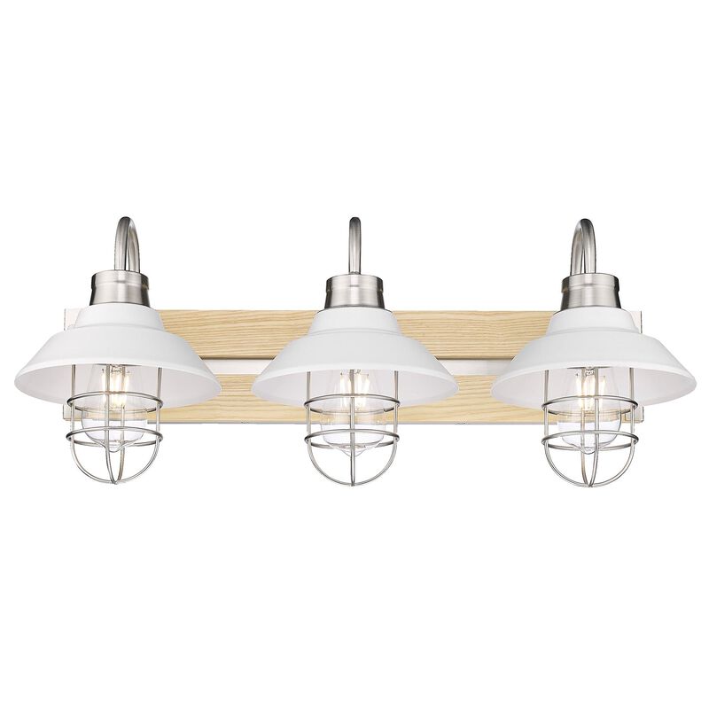 Fraser 26 Inch Bath Vanity Light by Golden Lighting