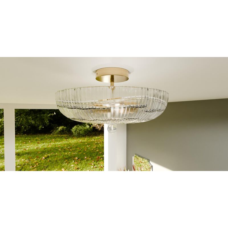 Belmond Semi Flush Mount by Quoizel