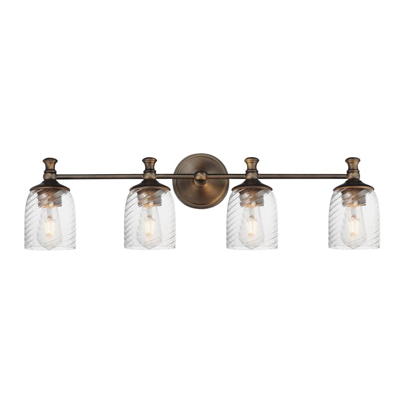 Swirl 33 Inch Bath Vanity Light by Maxim Lighting