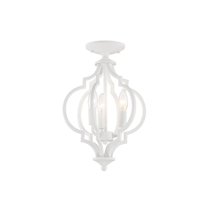 11 Inch LED Cage Pendant by Meridian Lighting