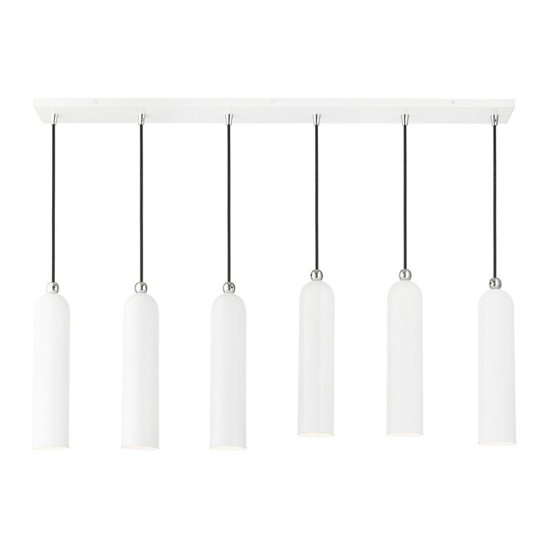 Ardmore 44 Inch 6 Light Linear Suspension Light by Livex Lighting