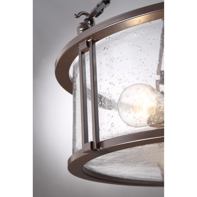 Buchanan 16 Inch 3 Light Semi Flush Mount by Quoizel