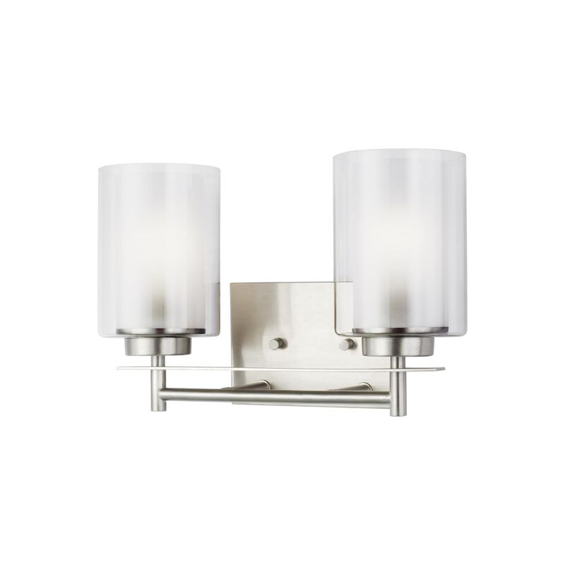 Elmwood Park 13 Inch 2 Light Bath Vanity Light by Generation Lighting