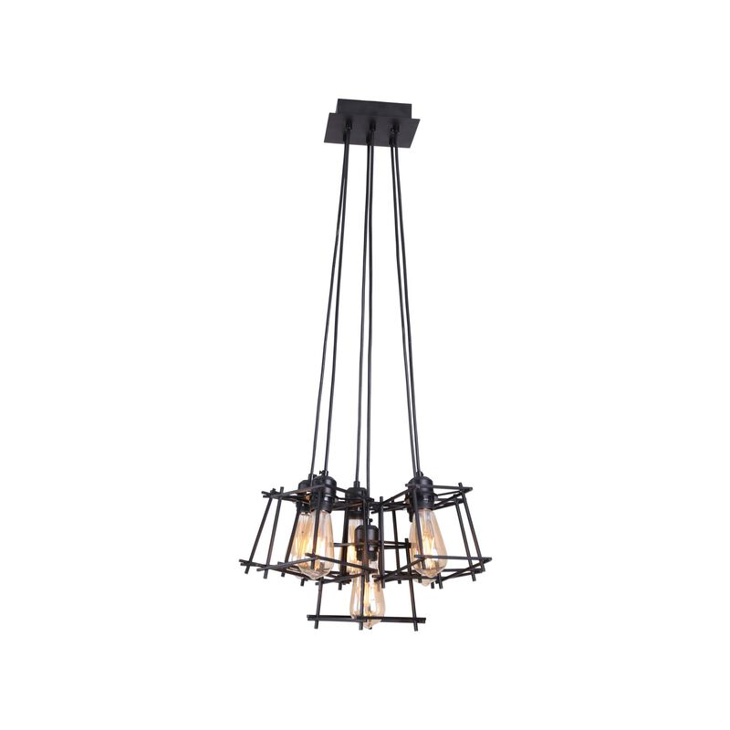 Kansas 19 Inch 6 Light Linear Suspension Light by Lite Source