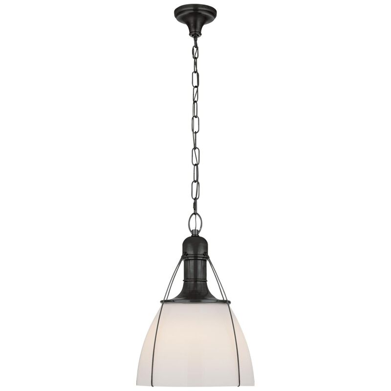 Visual Comfort Signature Collection Chapman & Myers Prestwick 18 Inch Large Pendant