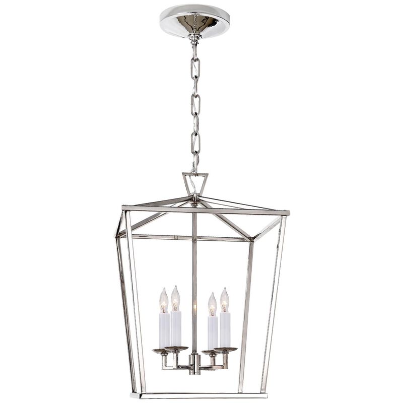 Chapman & Myers Darlana 12 Inch Mini Pendant by Visual Comfort Signature Collection