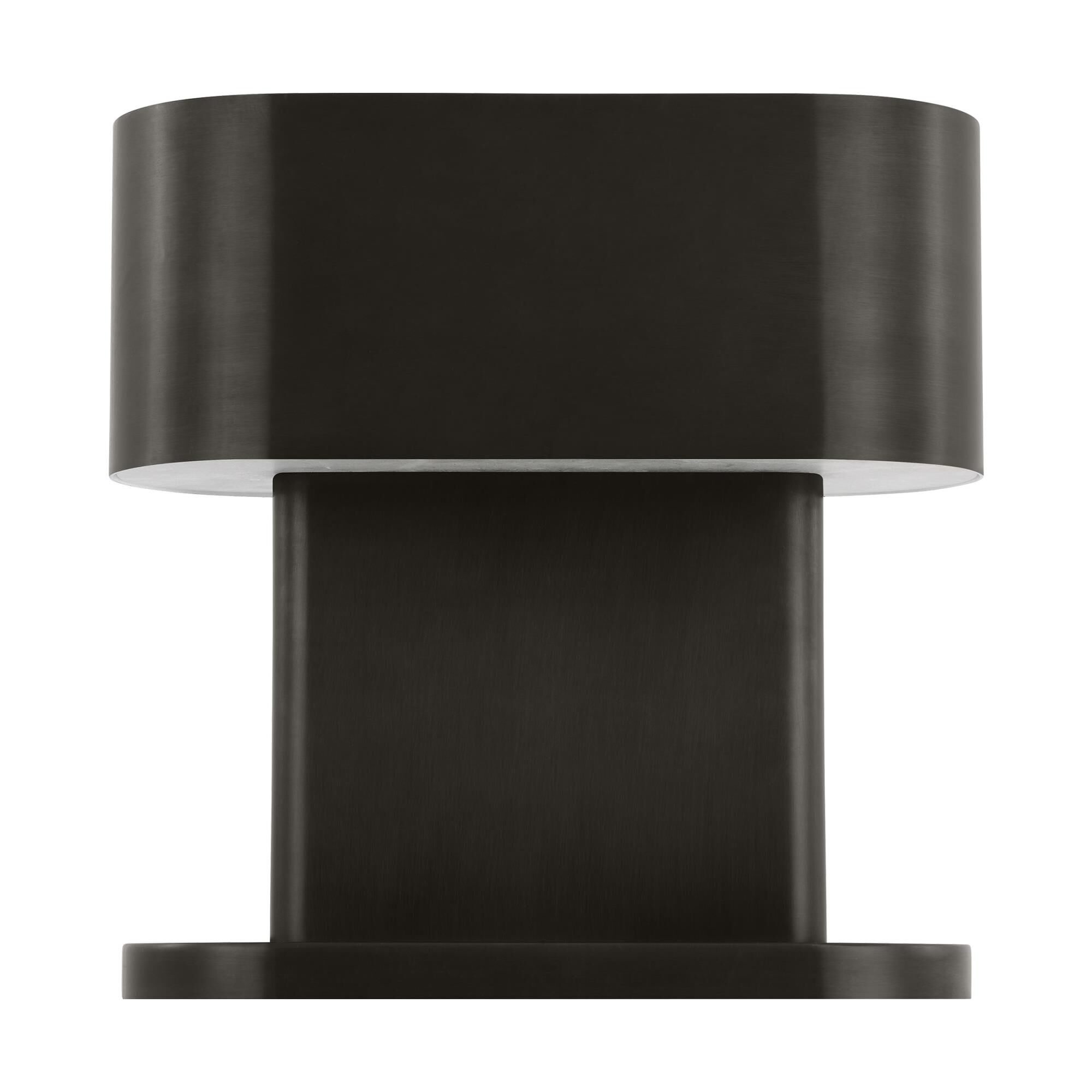 Shown in Dark Bronze finish and Brass shade