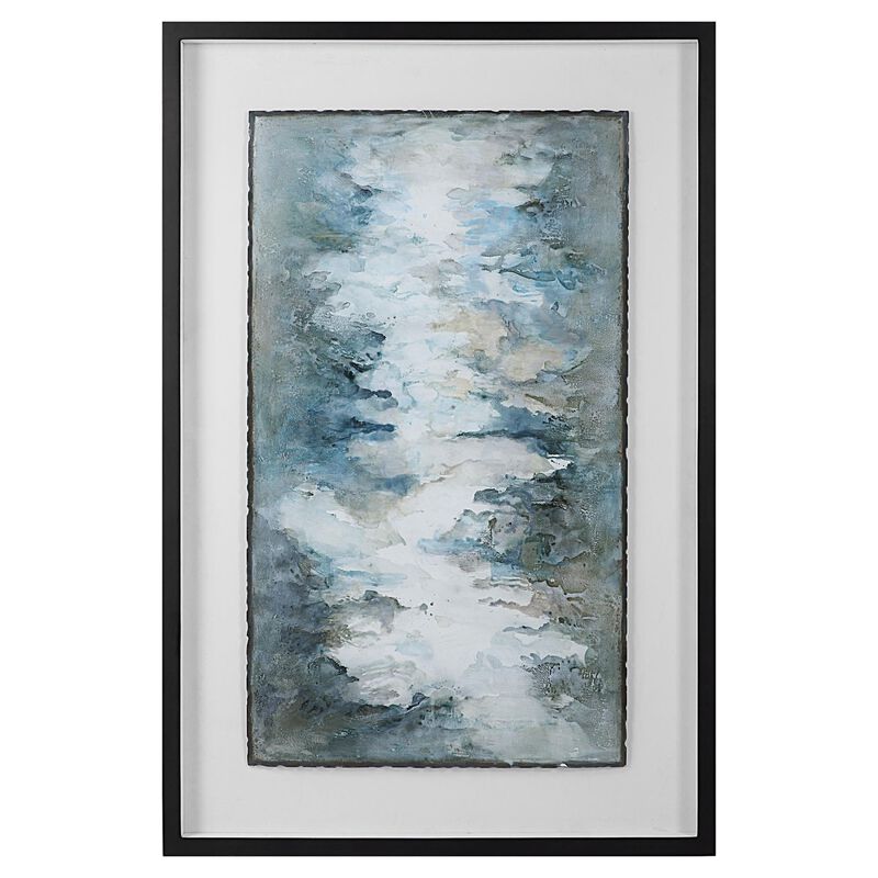 Uttermost Lakeside Grande Framed Abstract Print Print by Uttermost