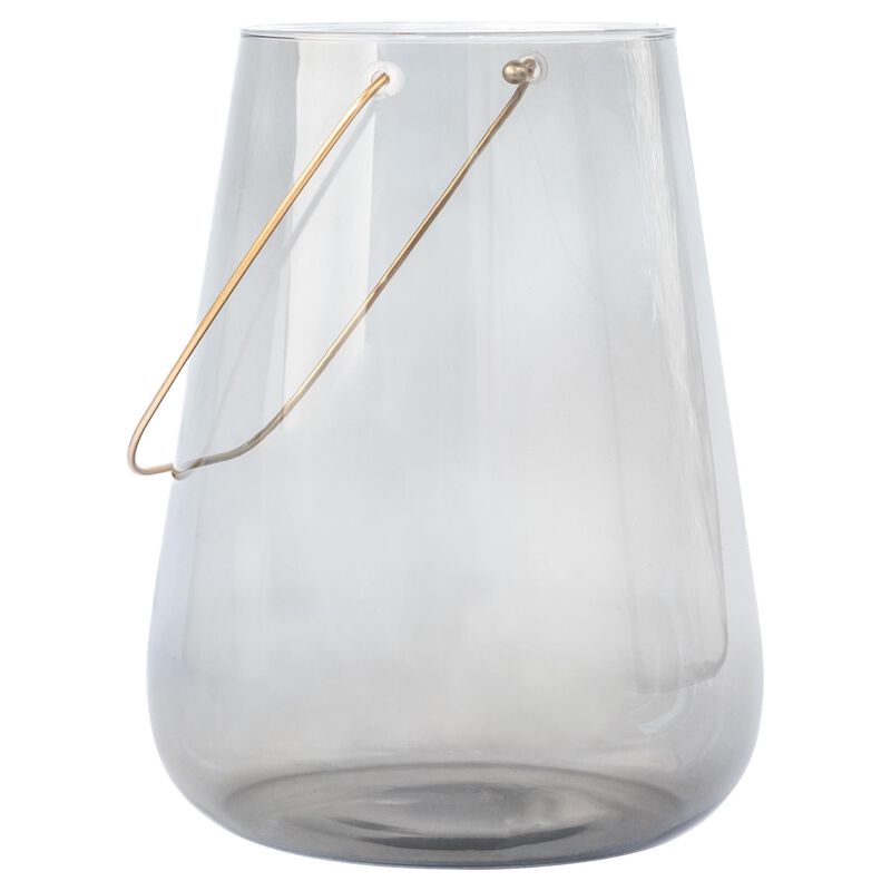 Water Drop 10 Inch Hurricane Candle Holder by Cyan Designs