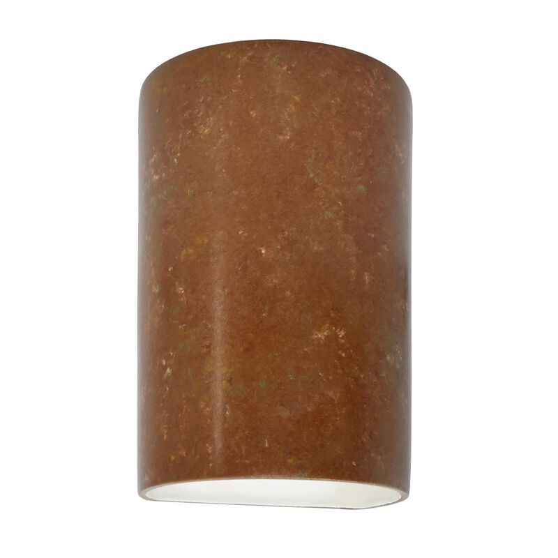 Ambiance 9 Inch Tall Outdoor Wall Light by Justice Design Group