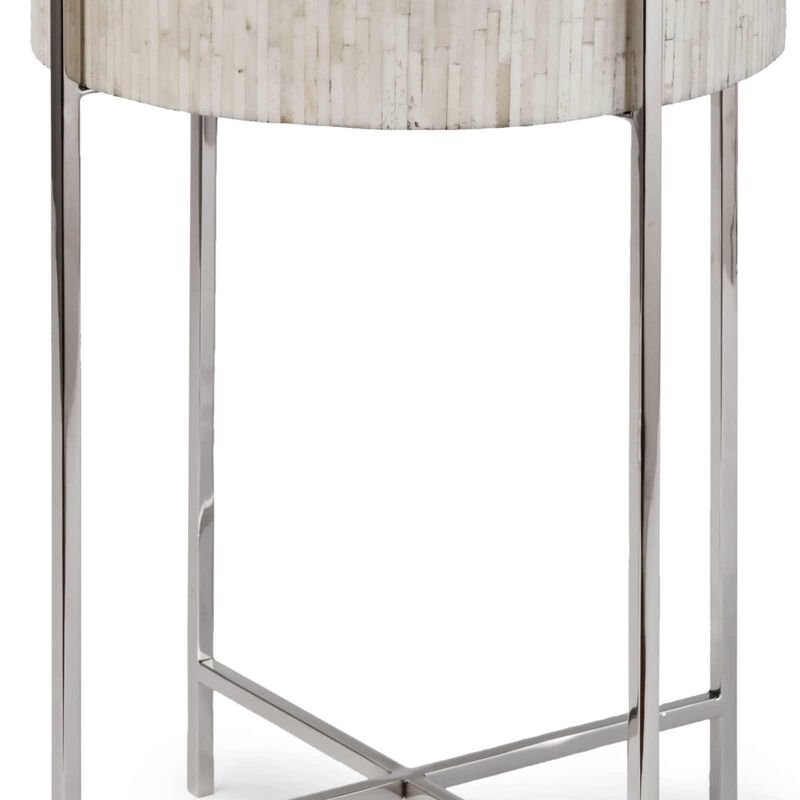 Bone Drum Accent Table by Regina Andrew