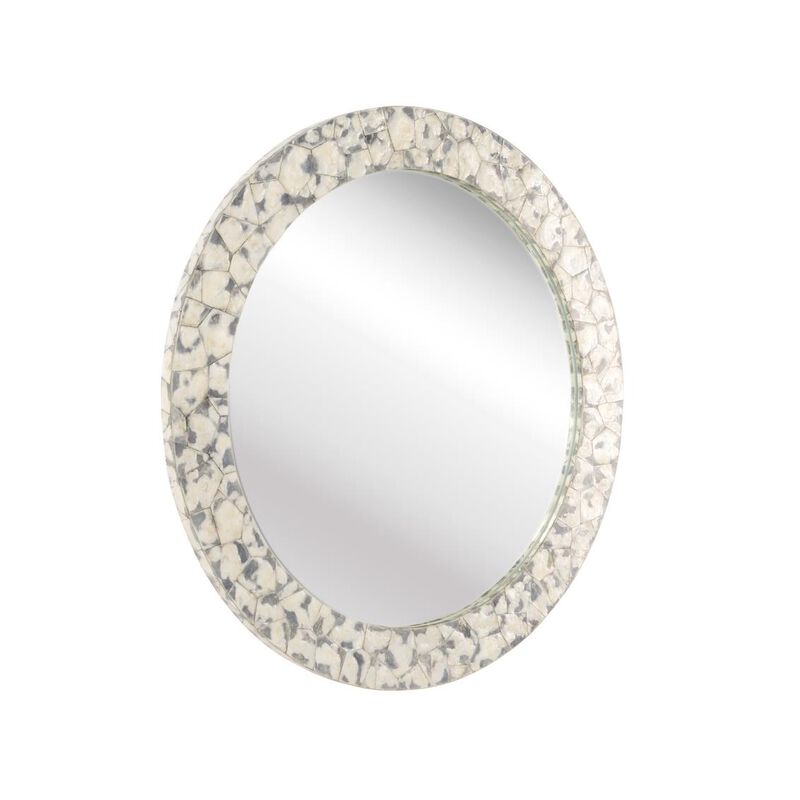 Shell Decorative Mirror by Wildwood