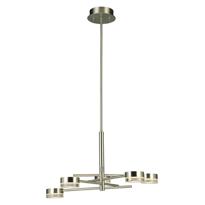 Eglo Transton 23 Inch 5 Light LED Chandelier by Eglo Lighting