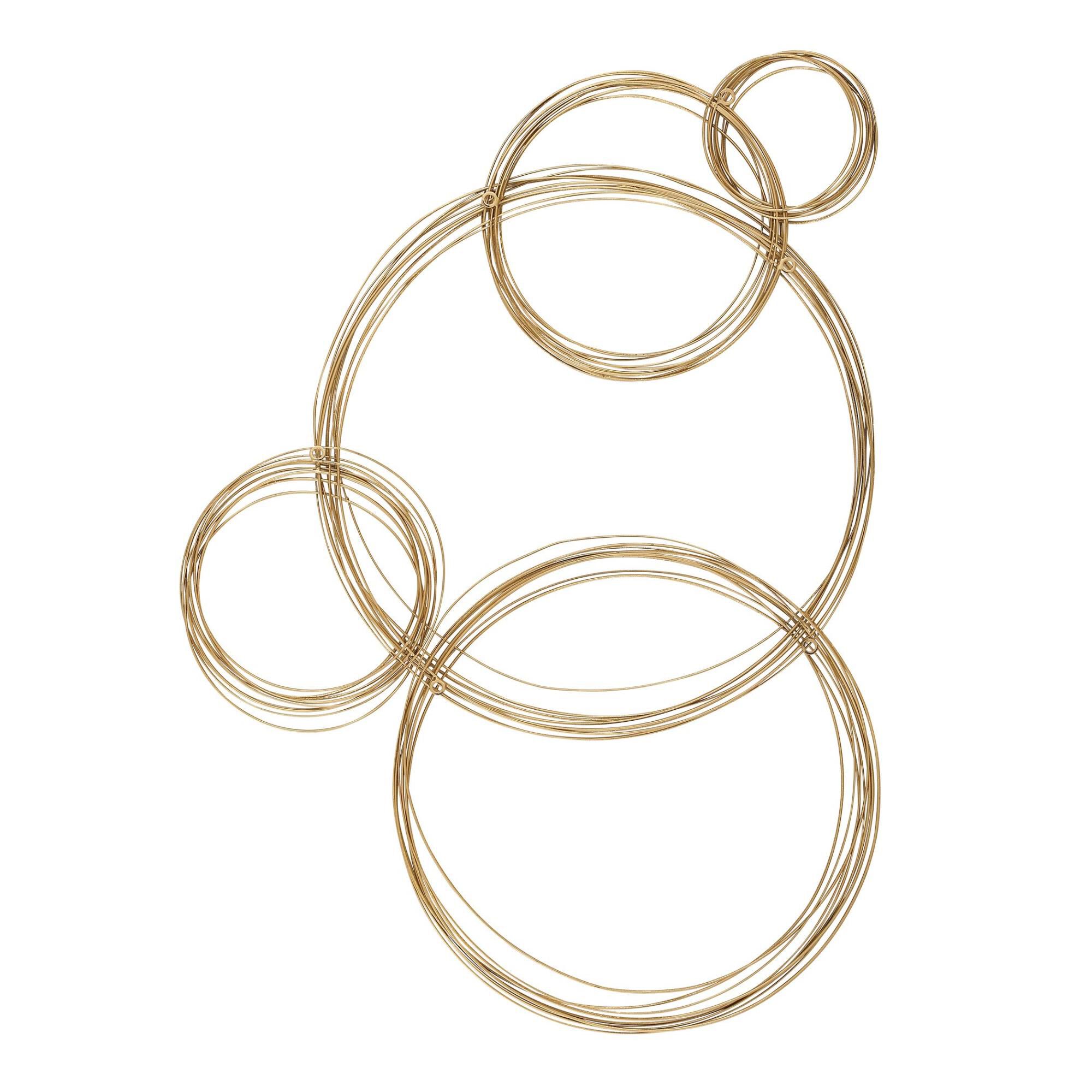 Shown in Spiraled Rings Giving The Effect Of Glistening Bubbles Are Hand Crafted From Petite Iron Rods And In finish