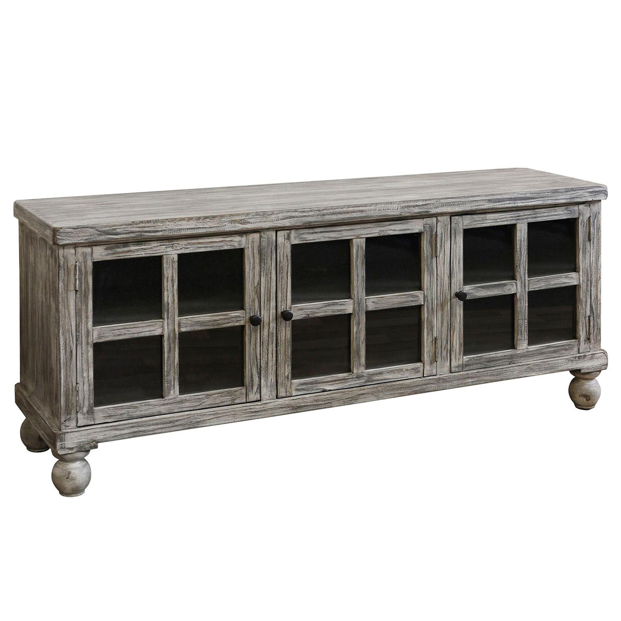 Shown in Weathered Gray and Antiqued finish