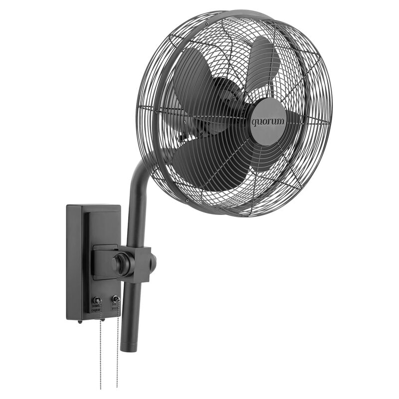 Cyprus 15 Inch Wall Mounted Fan by Quorum International