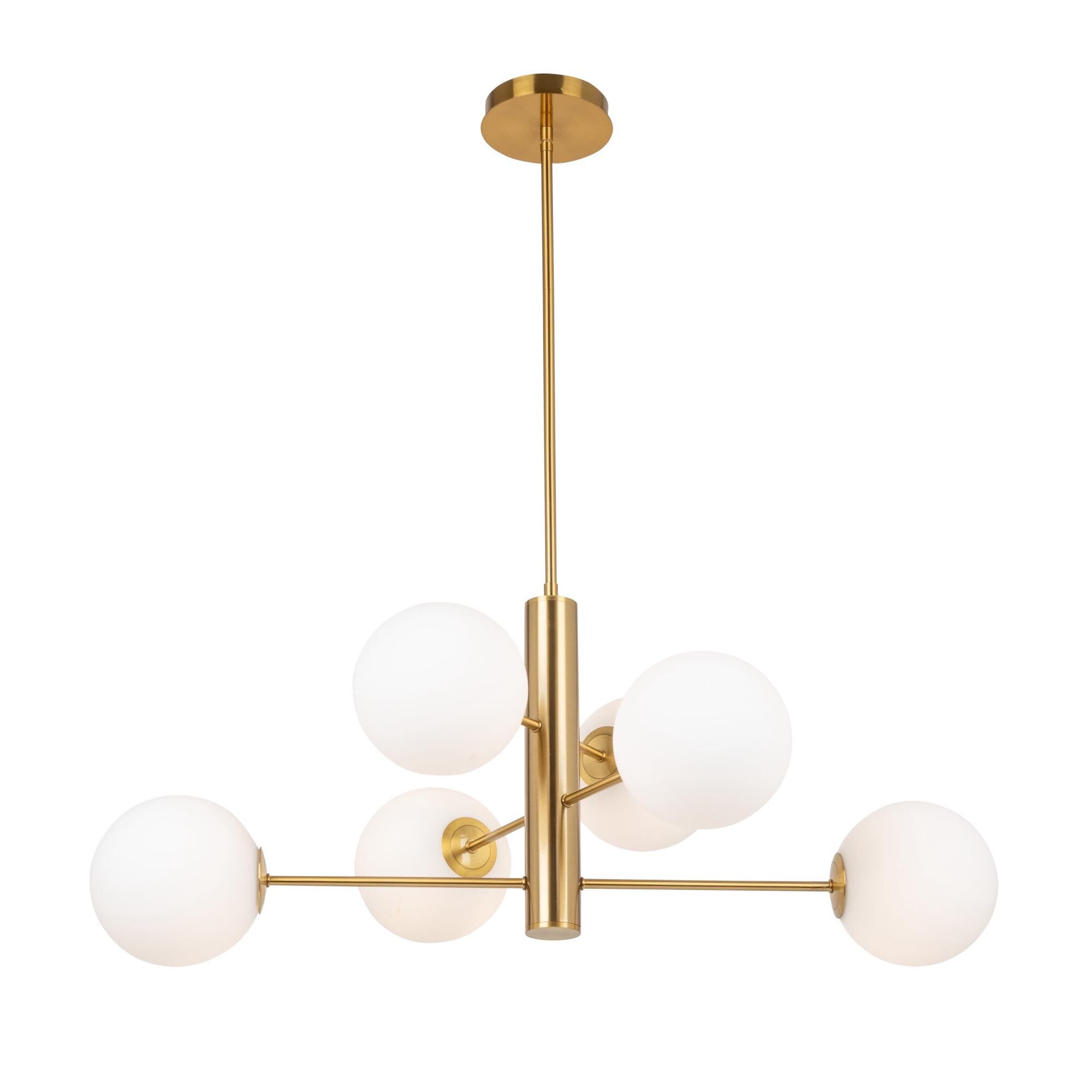 Aurelia 31 Inch 6 Light Chandelier by Artcraft