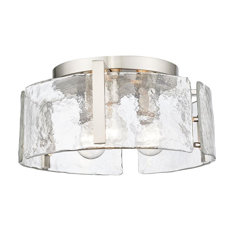 Aenon Flush Mount by Golden Lighting