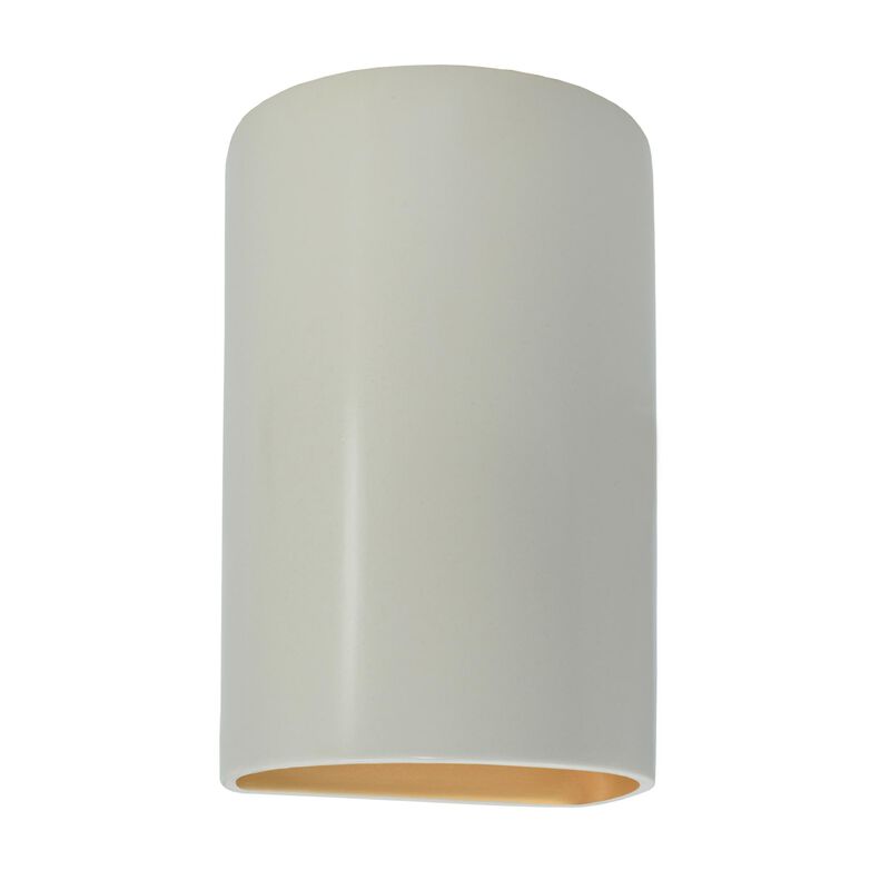 Ambiance 9 Inch Tall Outdoor Wall Light by Justice Design Group