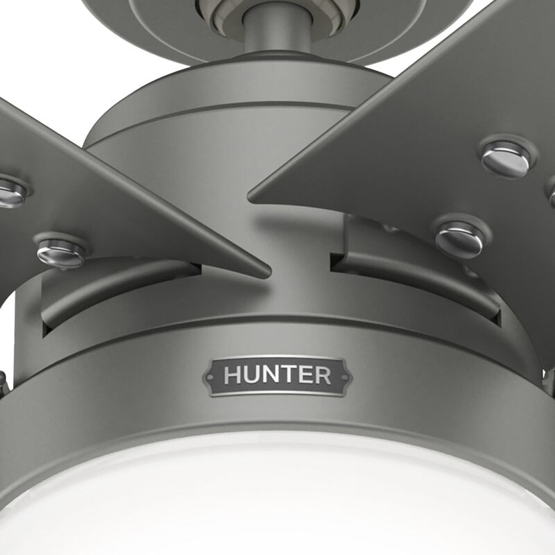 Sea Point 52 Inch Ceiling Fan with Light Kit by Hunter Fan