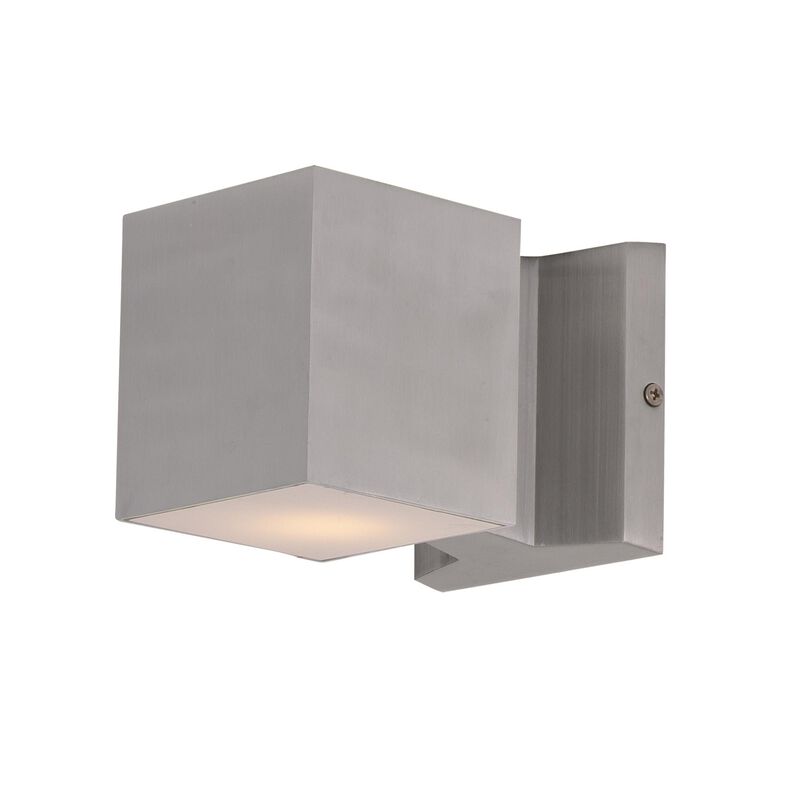 Lightray 4 Inch Tall 2 Light LED Outdoor Wall Light by Maxim Lighting