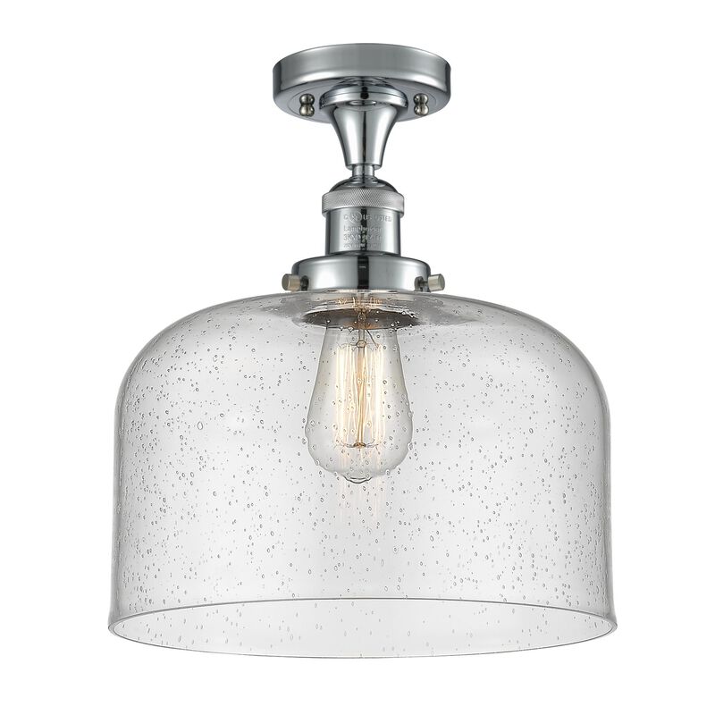 Bruno Marashlian Bell 12 Inch 1 Light Semi Flush Mount by Innovations Lighting