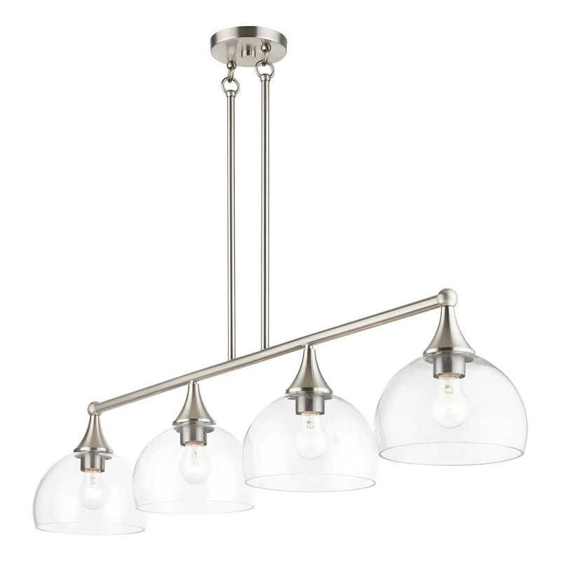 Glendon 45 Inch 4 Light Linear Suspension Light by Livex Lighting