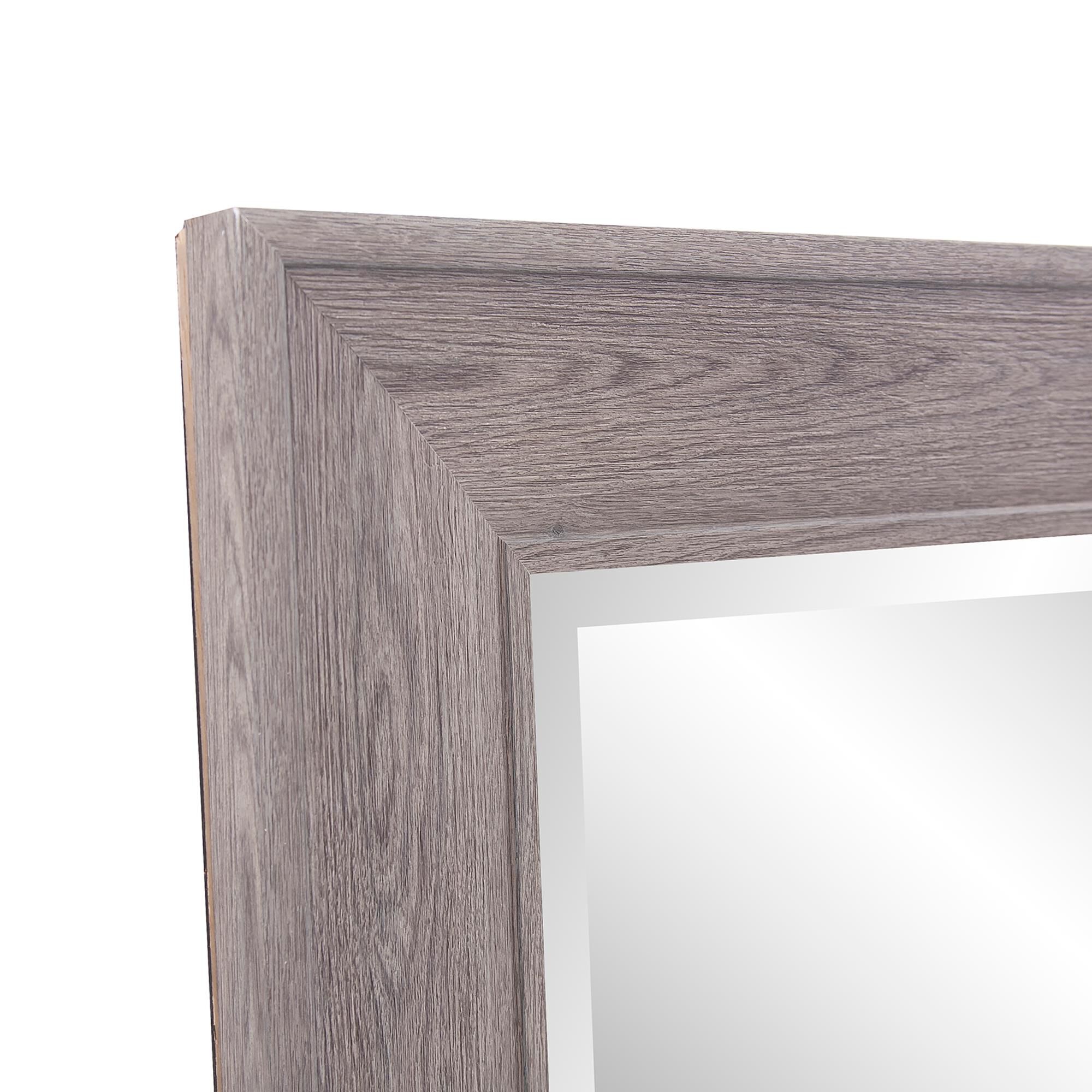 Shown in Faux Gray Wood Grain finish